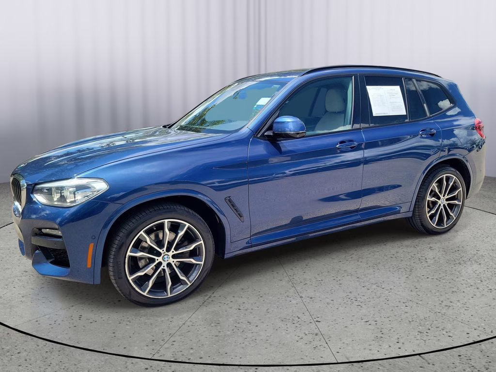 2021 Blue BMW X3 sDrive30i RWD Crossover