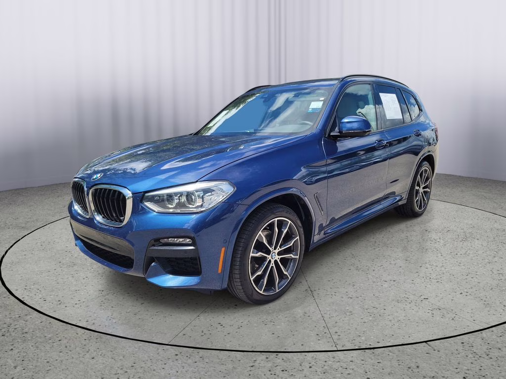 2021 Blue BMW X3 sDrive30i RWD Crossover