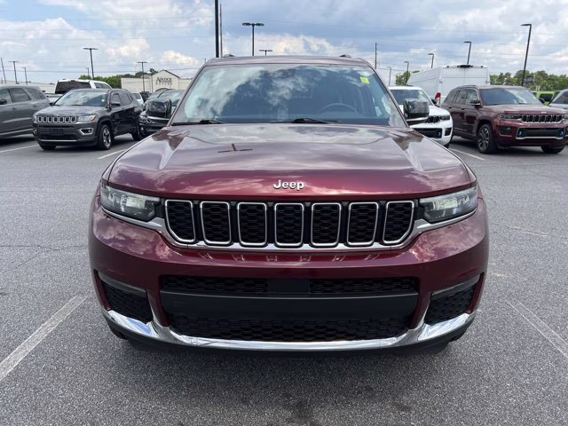 2021 Velvet Red Pearlcoat Jeep Grand Cherokee L Limited 4X4 SUV