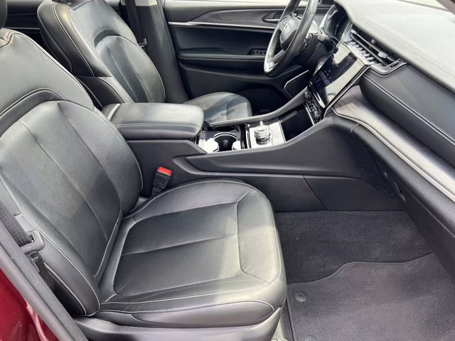 2021 Velvet Red Pearlcoat Jeep Grand Cherokee L Limited 4X4 SUV