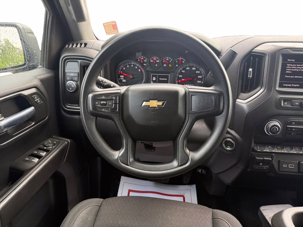 2023 Sterling Gray Metallic Chevrolet Silverado 1500 Custom RWD Truck