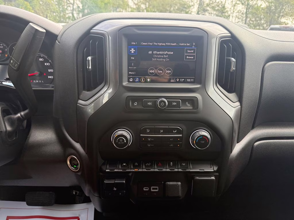 2023 Sterling Gray Metallic Chevrolet Silverado 1500 Custom RWD Truck