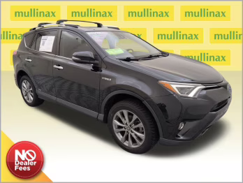 2016 Black Sand Pearl Toyota RAV4 Hybrid Limited AWD SUV