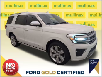 2023 White Metallic Ford Expedition Platinum RWD SUV