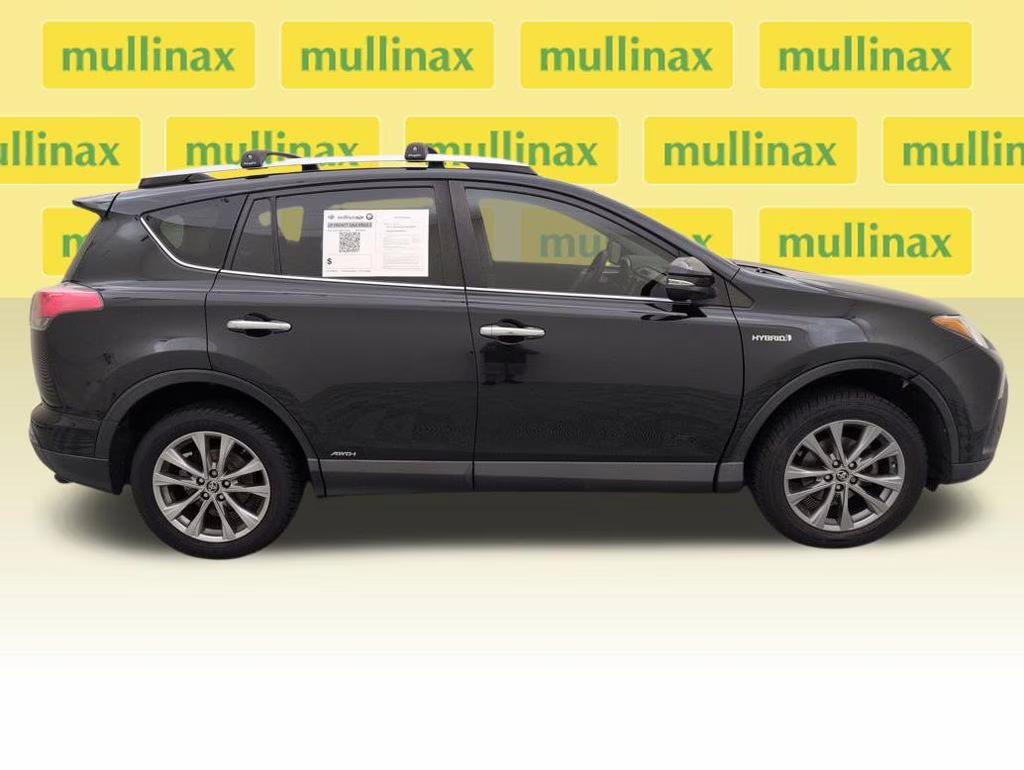2016 Black Sand Pearl Toyota RAV4 Hybrid Limited AWD SUV