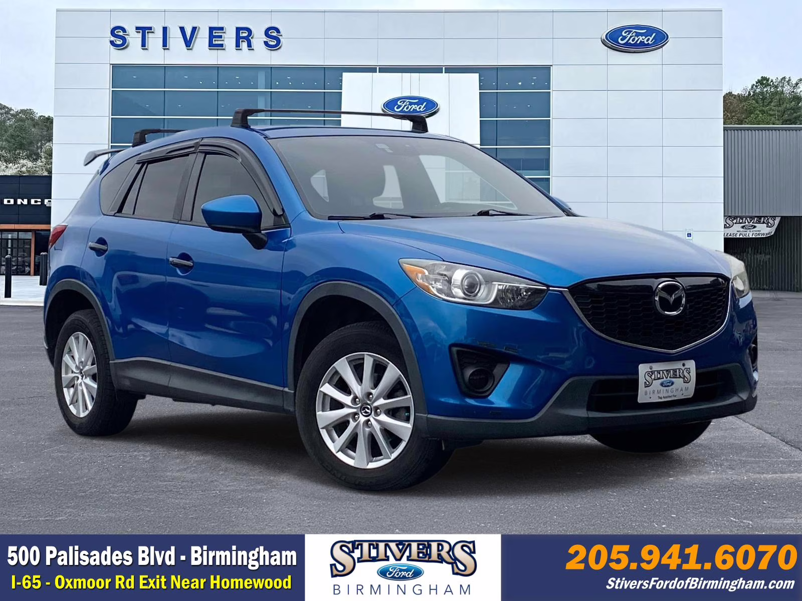2014 Sky Blue Mica Mazda CX-5 Touring FWD SUV