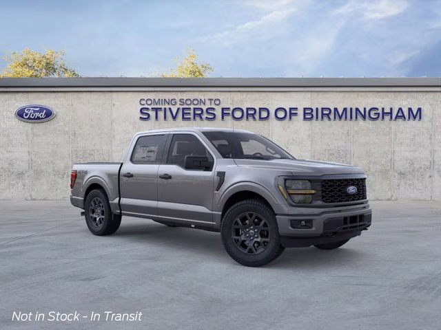 2026 Gray Metallic Ford F-150 STX 4X4 Truck