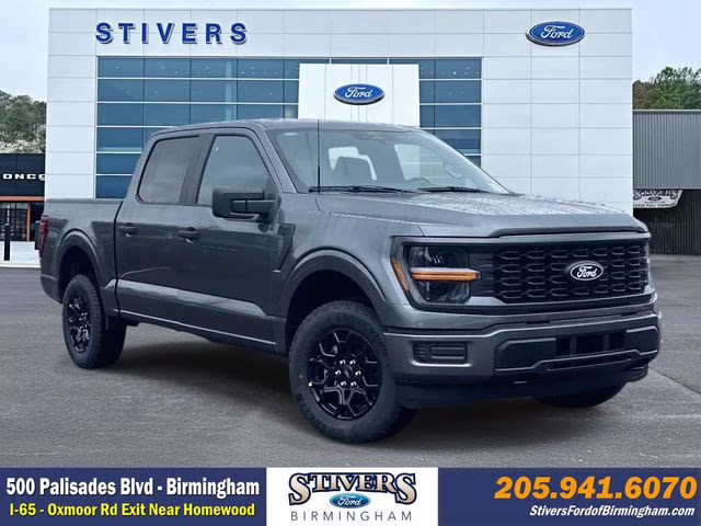 2026 Gray Metallic Ford F-150 STX 4X4 Truck