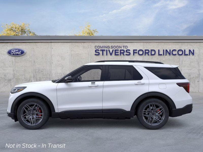 2026 White Ford Explorer ST 4X4 SUV