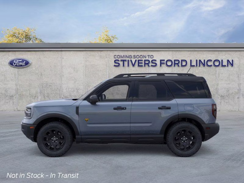 2026 Azure Gray Metallic Tri-Coat Ford Bronco Sport Badlands 4X4 SUV