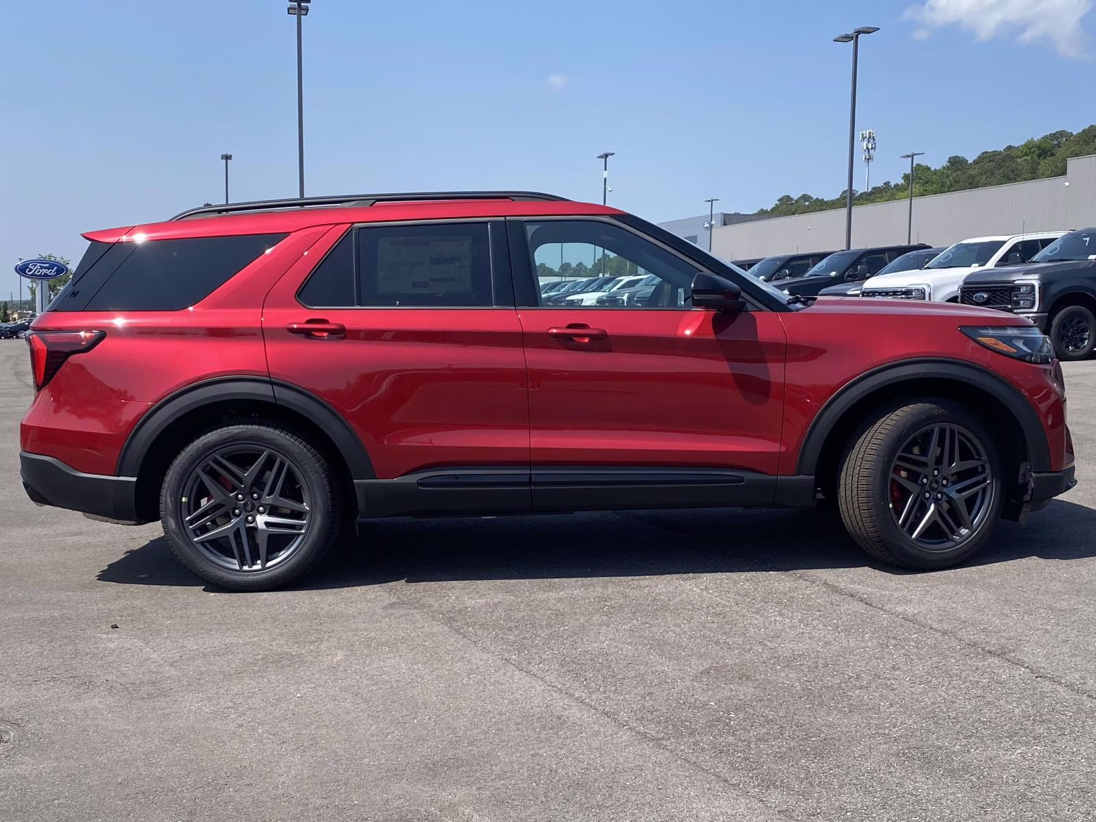 2026 Red Metallic Ford Explorer ST 4X4 SUV