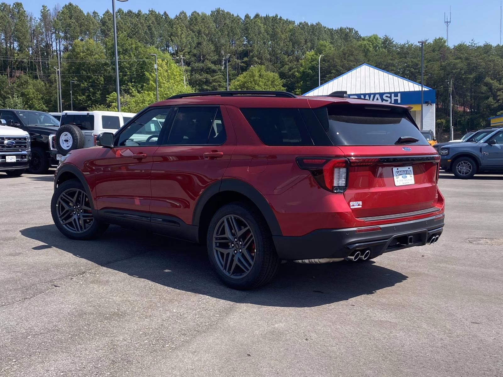 2026 Red Metallic Ford Explorer ST 4X4 SUV