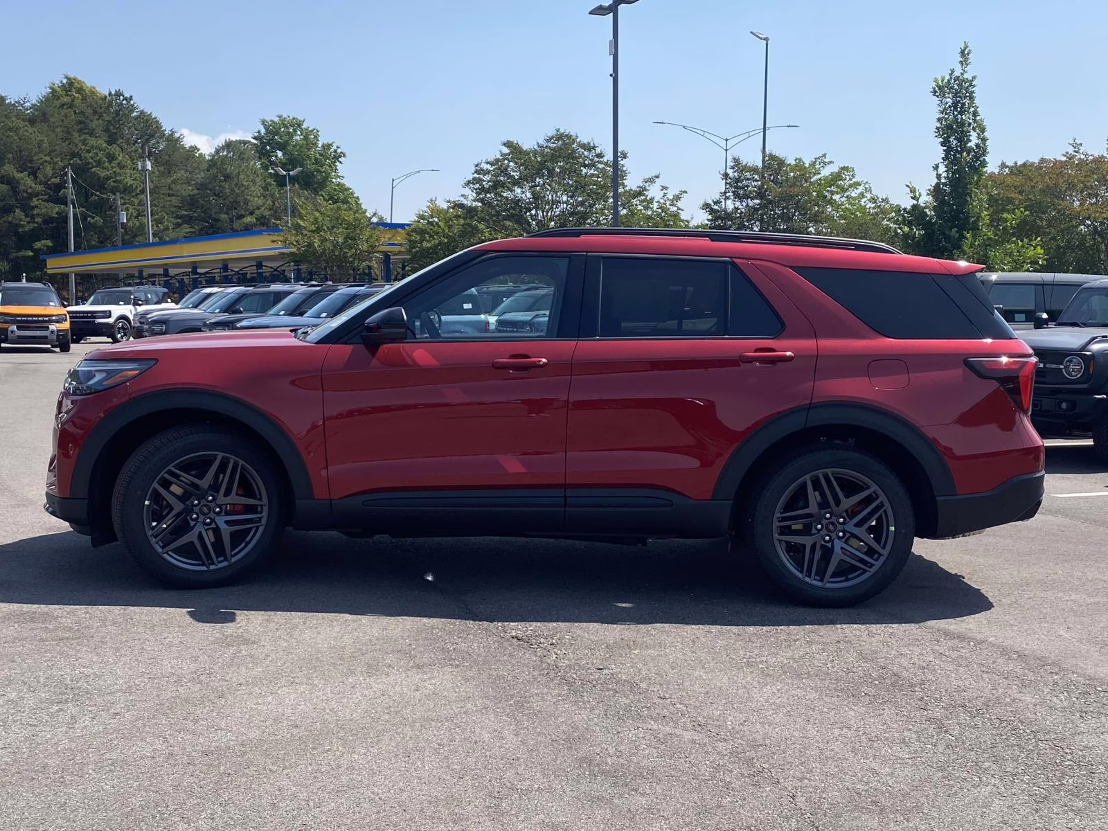 2026 Red Metallic Ford Explorer ST 4X4 SUV