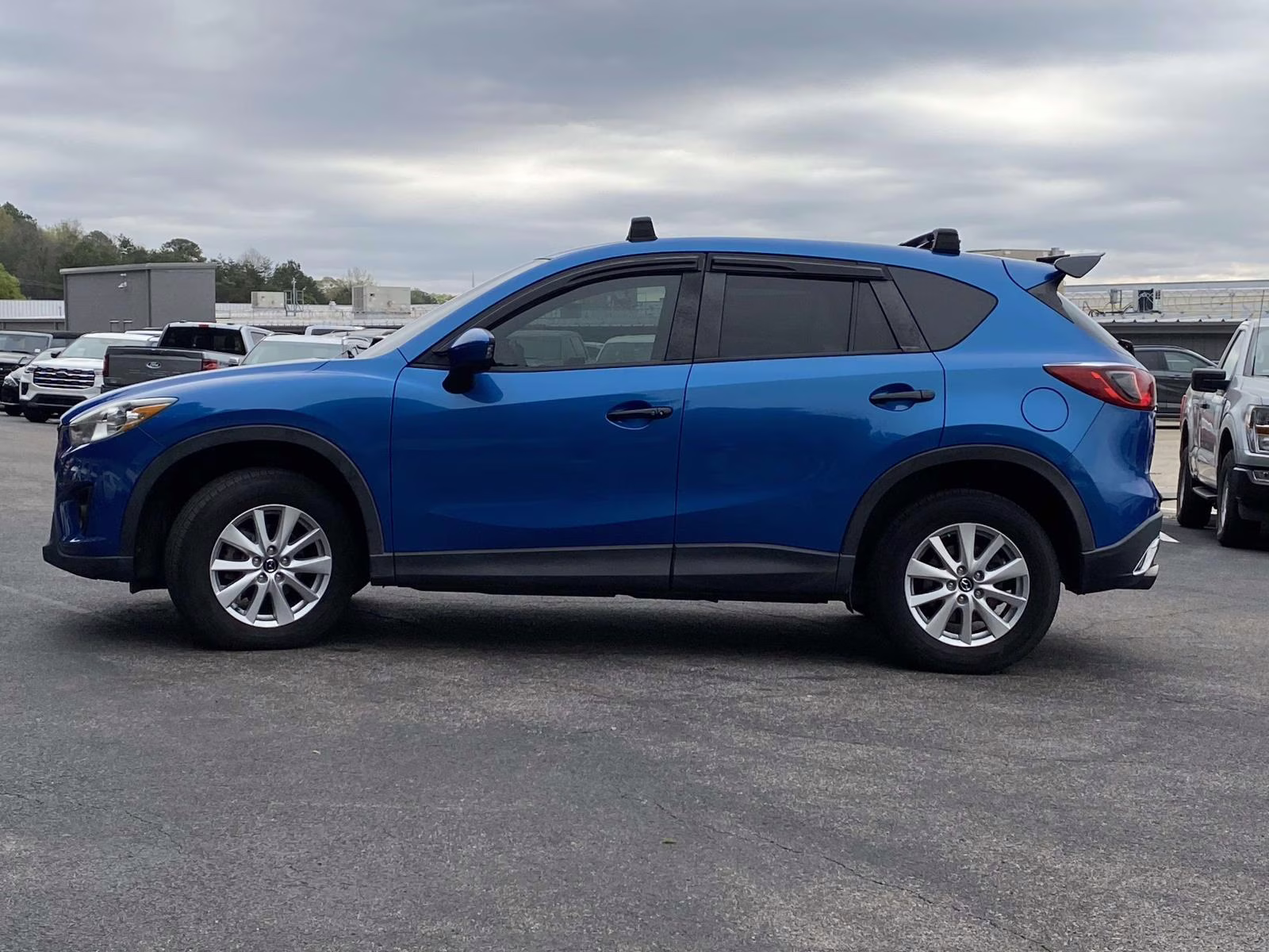 2014 Sky Blue Mica Mazda CX-5 Touring FWD SUV