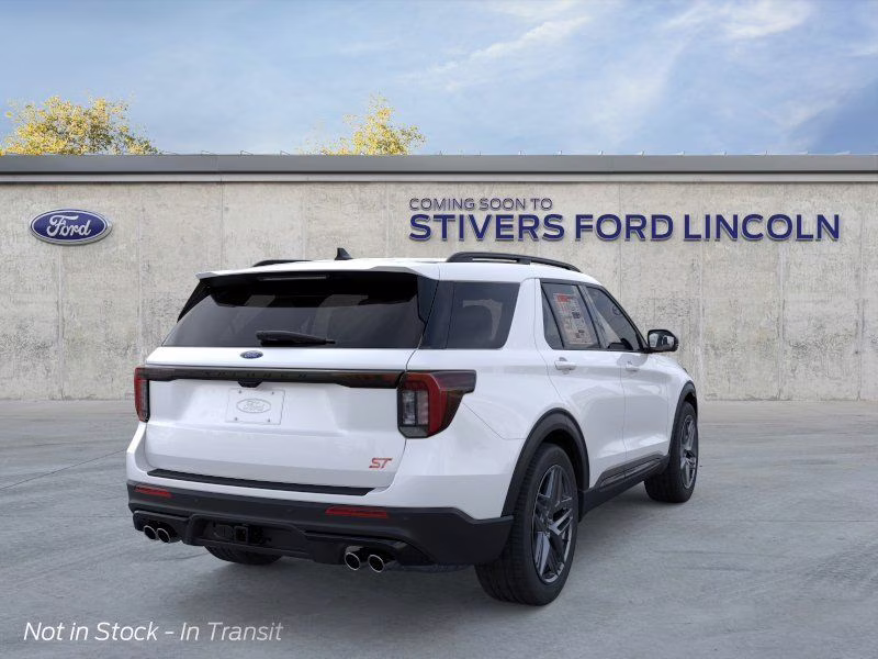 2026 White Ford Explorer ST 4X4 SUV