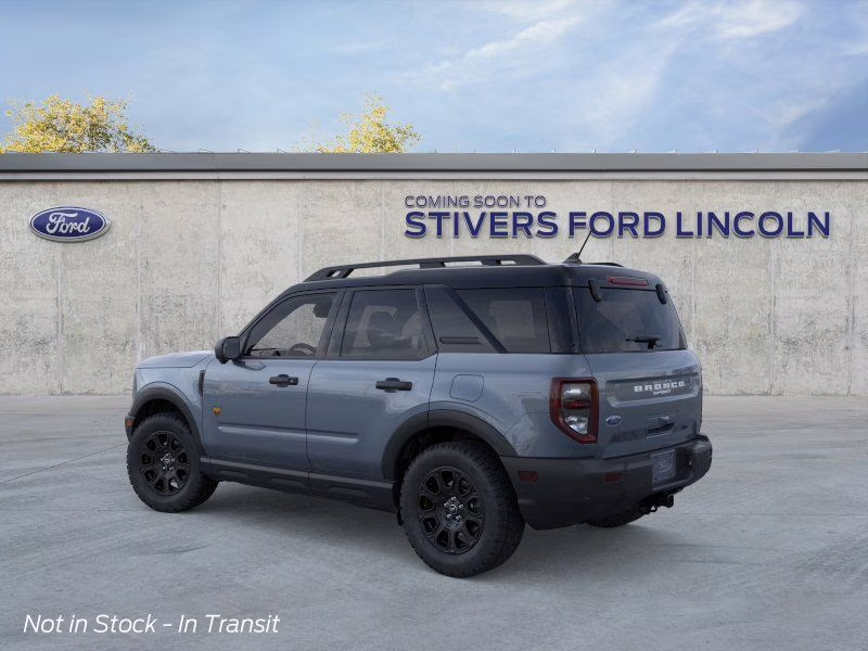 2026 Azure Gray Metallic Tri-Coat Ford Bronco Sport Badlands 4X4 SUV