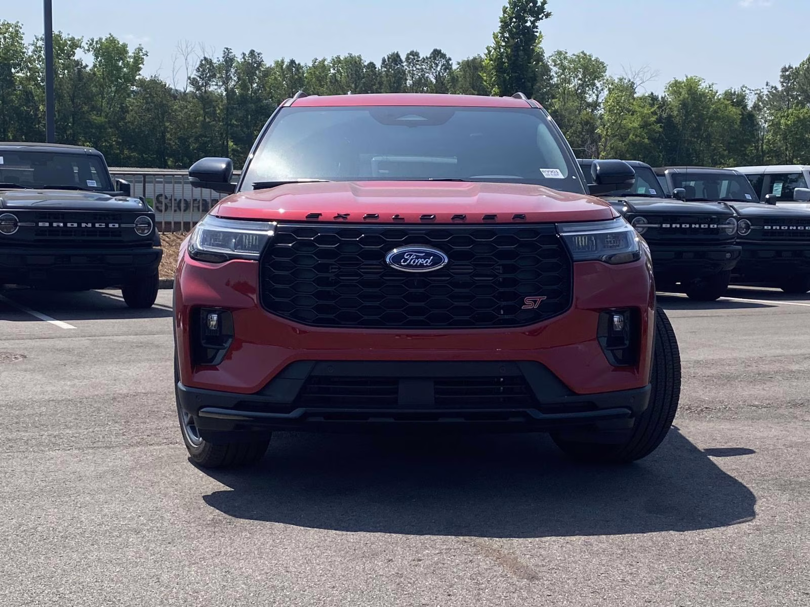 2026 Red Metallic Ford Explorer ST 4X4 SUV