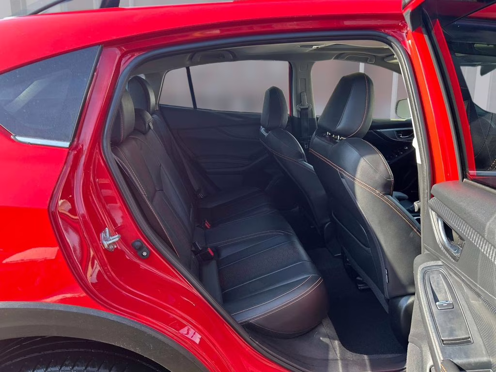 2023 Pure Red Subaru Crosstrek Limited AWD SUV