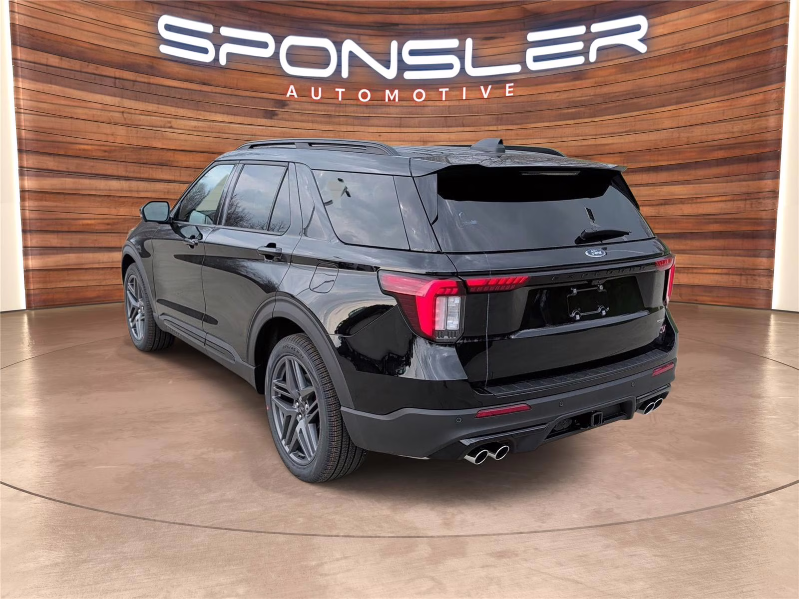 2026 Agate Black Metallic Ford Explorer ST 4X4 SUV