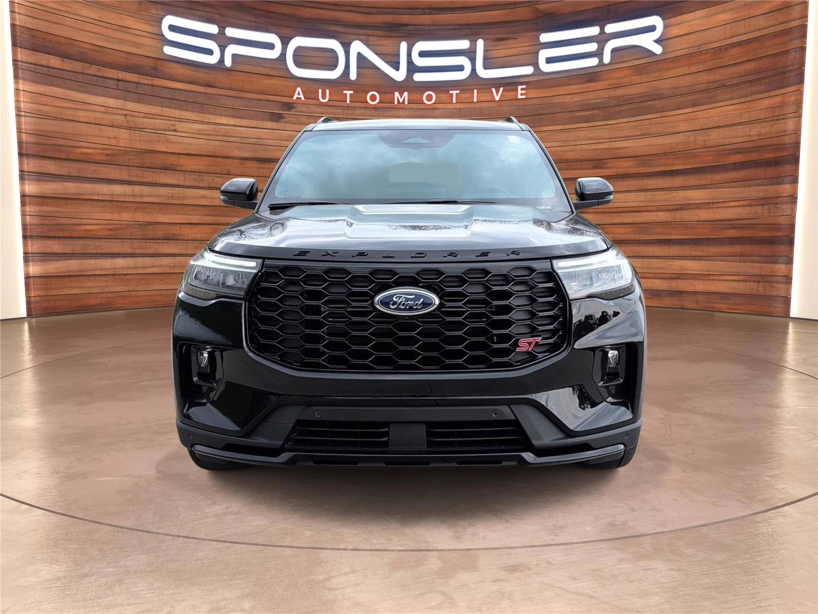 2026 Agate Black Metallic Ford Explorer ST 4X4 SUV