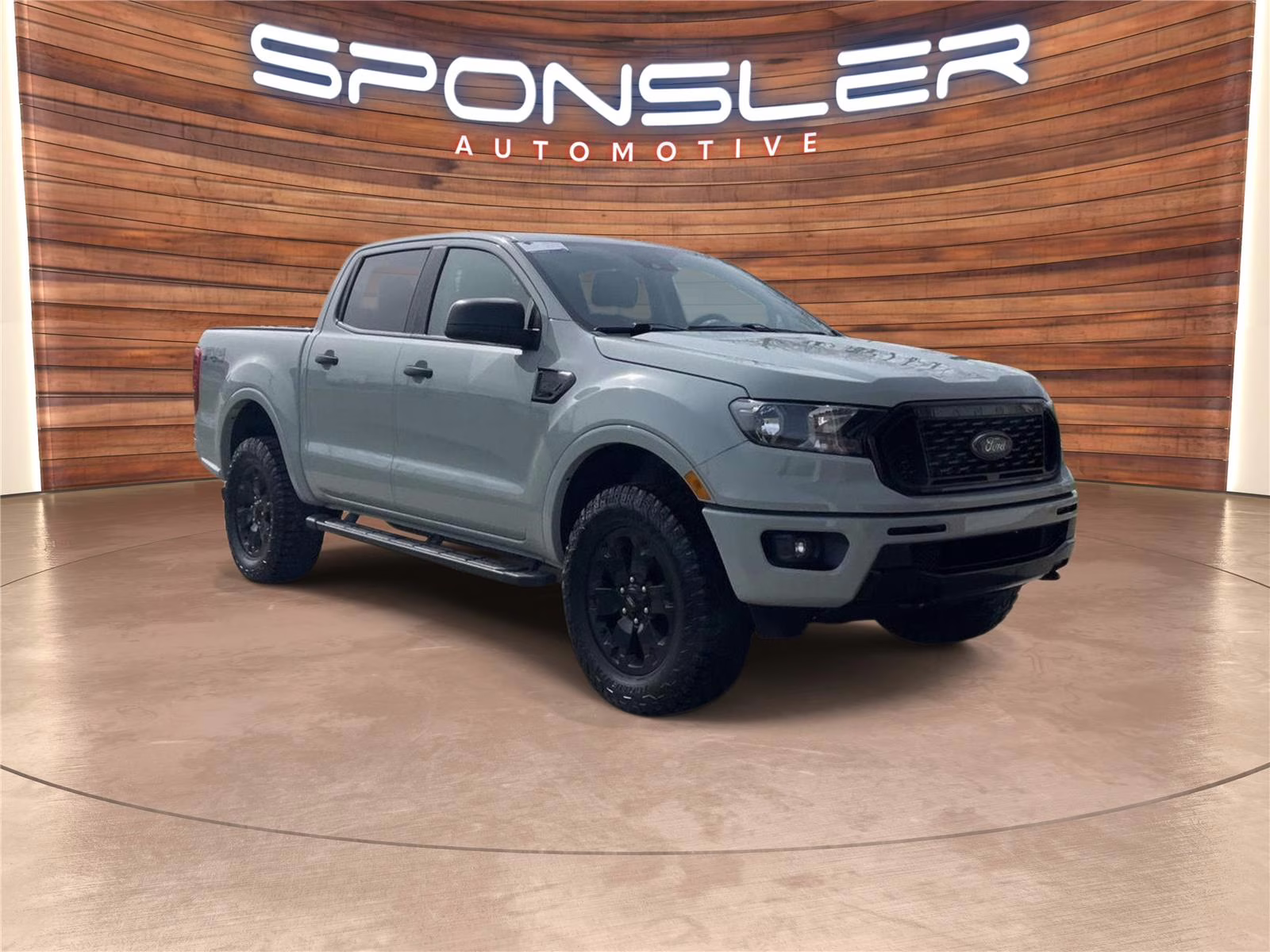 2022 Cactus Gray Ford Ranger XLT 4X4 Truck