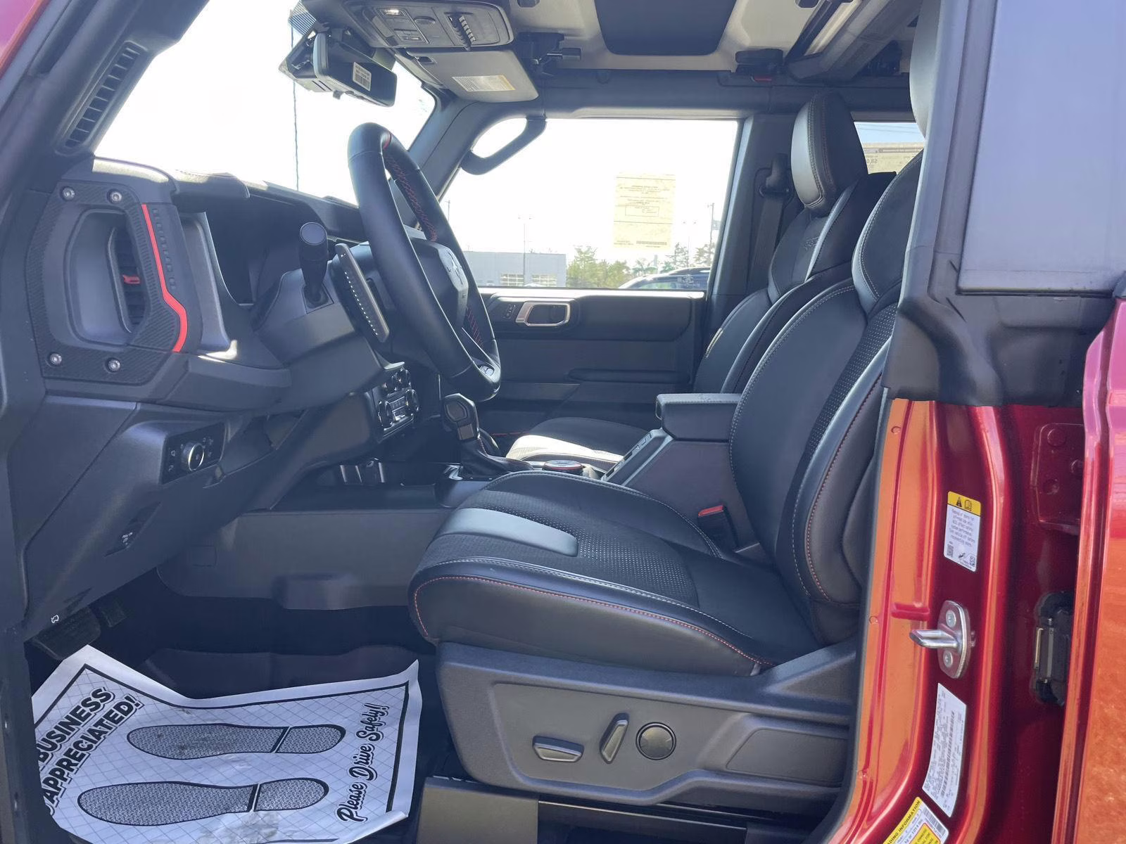 2026 Ruby Red Metallic Tinted Clearcoat Ford Bronco Raptor 4X4 SUV