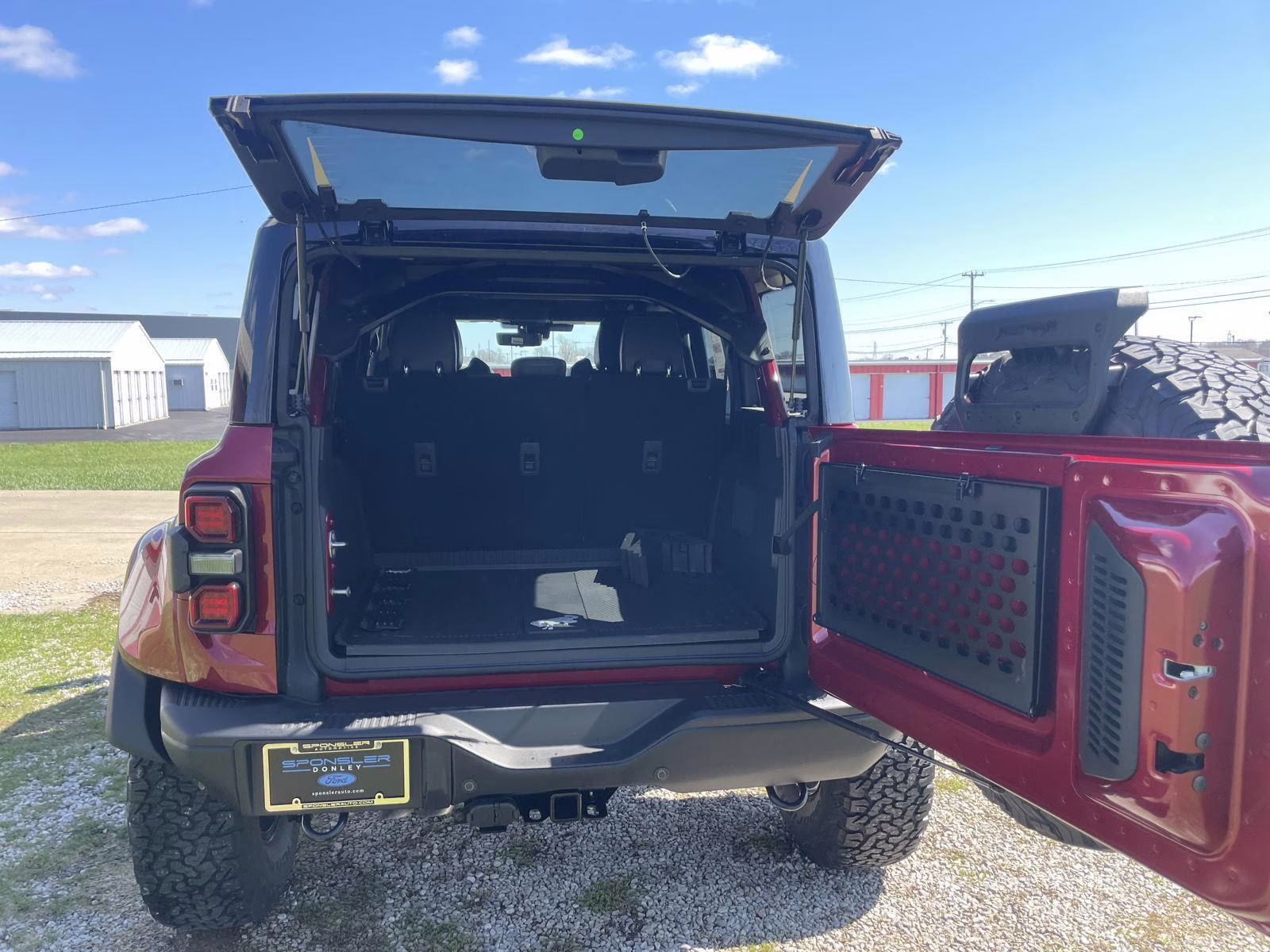 2026 Ruby Red Metallic Tinted Clearcoat Ford Bronco Raptor 4X4 SUV