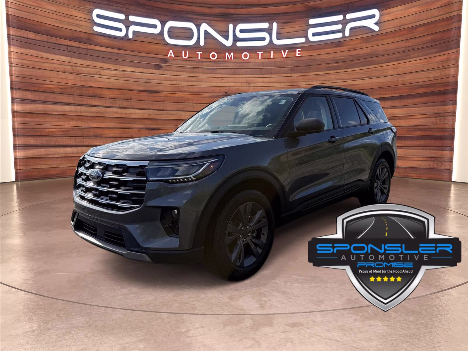 2026 Carbonized Gray Metallic Ford Explorer Active w/200A Pkg 4X4 SUV