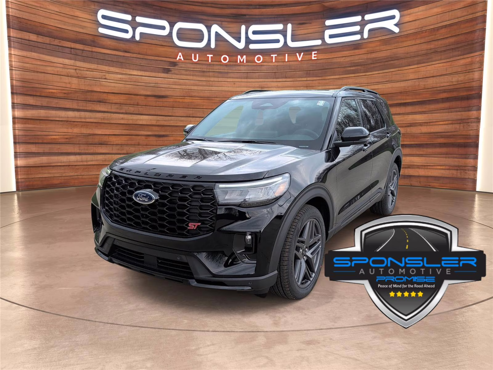 2026 Agate Black Metallic Ford Explorer ST 4X4 SUV
