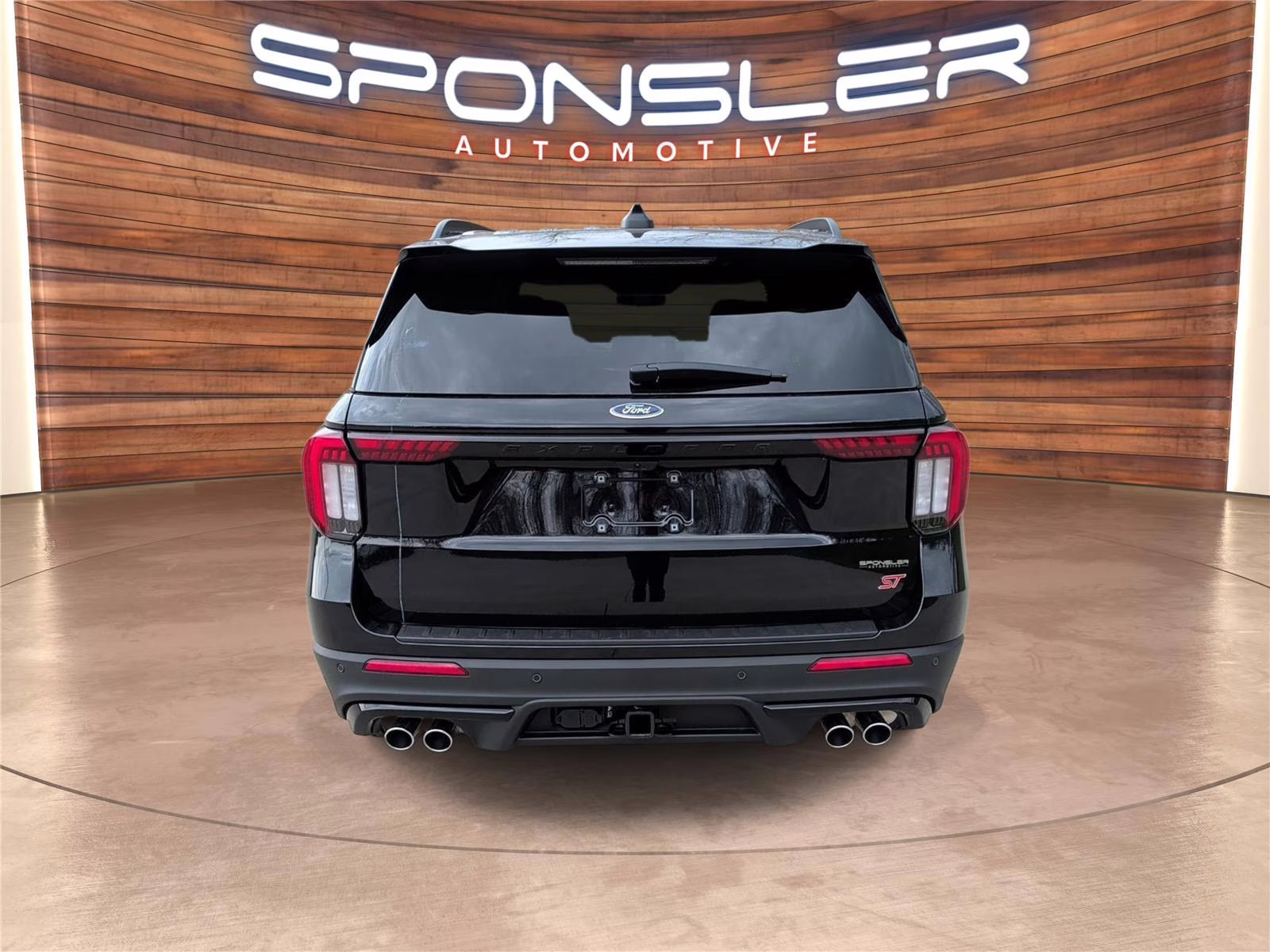 2026 Agate Black Metallic Ford Explorer ST 4X4 SUV