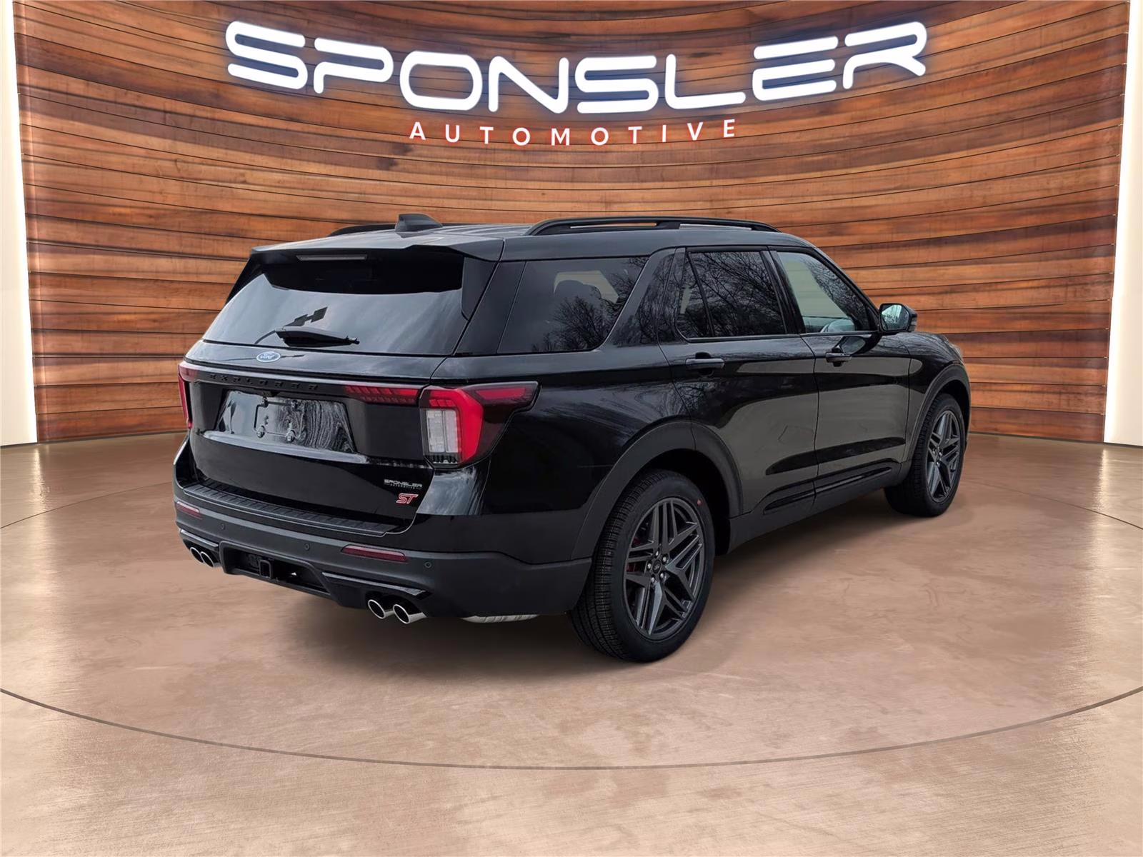 2026 Agate Black Metallic Ford Explorer ST 4X4 SUV