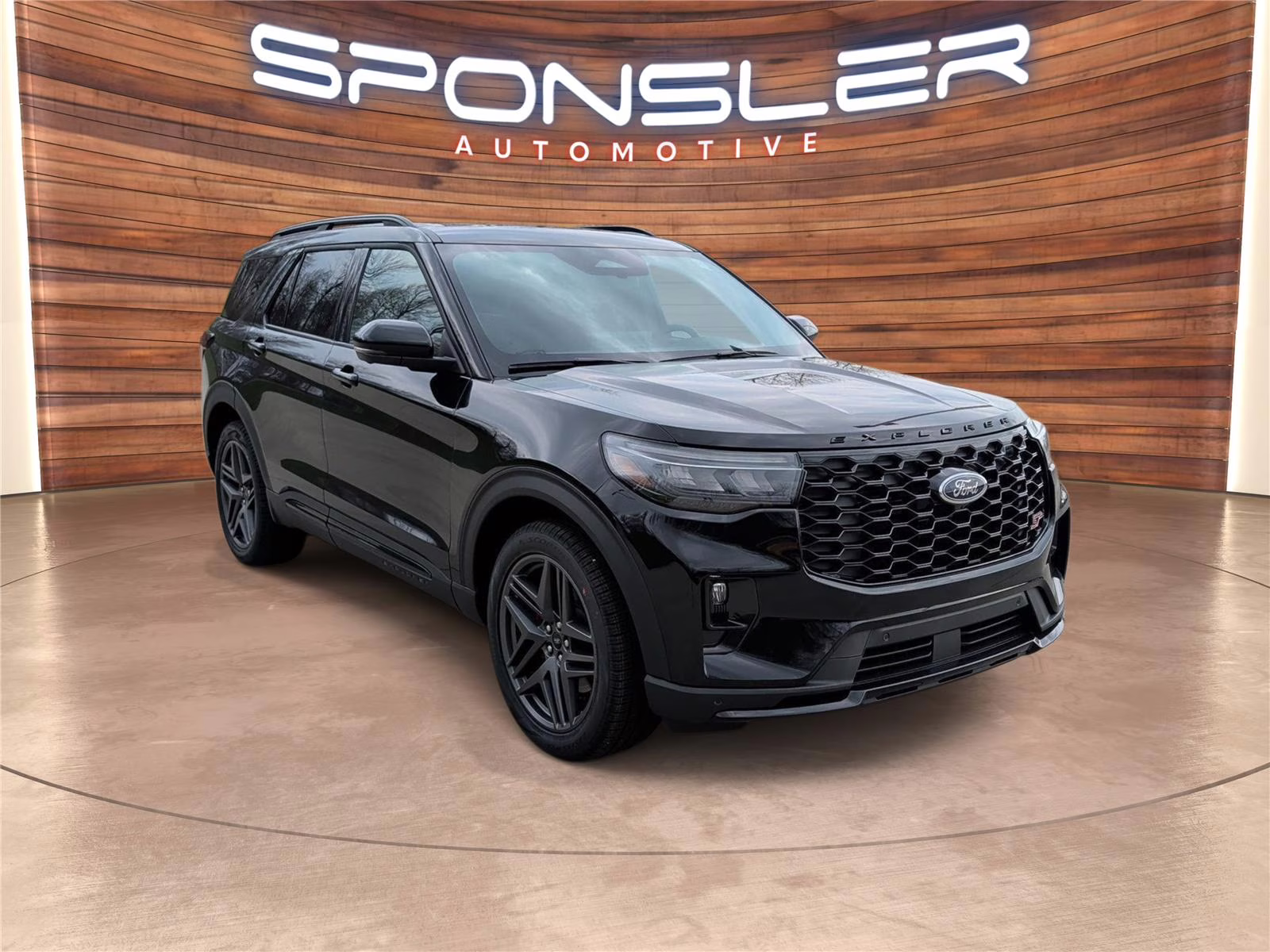 2026 Agate Black Metallic Ford Explorer ST 4X4 SUV