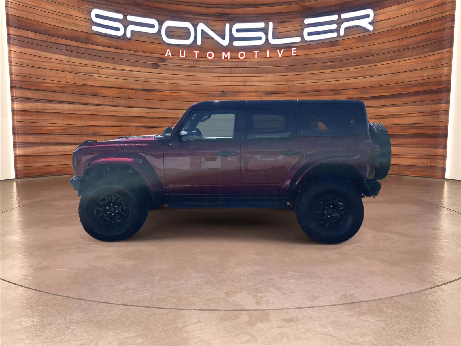 2026 Ruby Red Metallic Tinted Clearcoat Ford Bronco Raptor 4X4 SUV