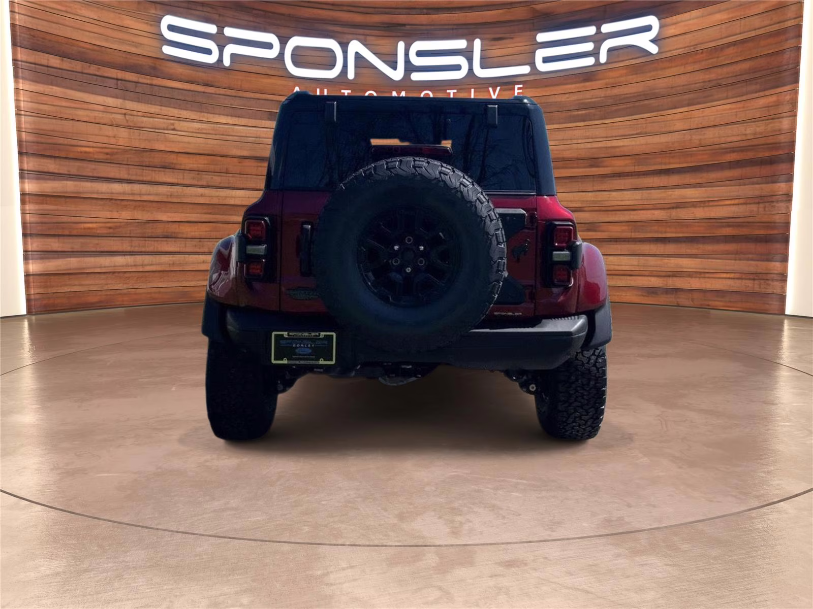 2026 Ruby Red Metallic Tinted Clearcoat Ford Bronco Raptor 4X4 SUV