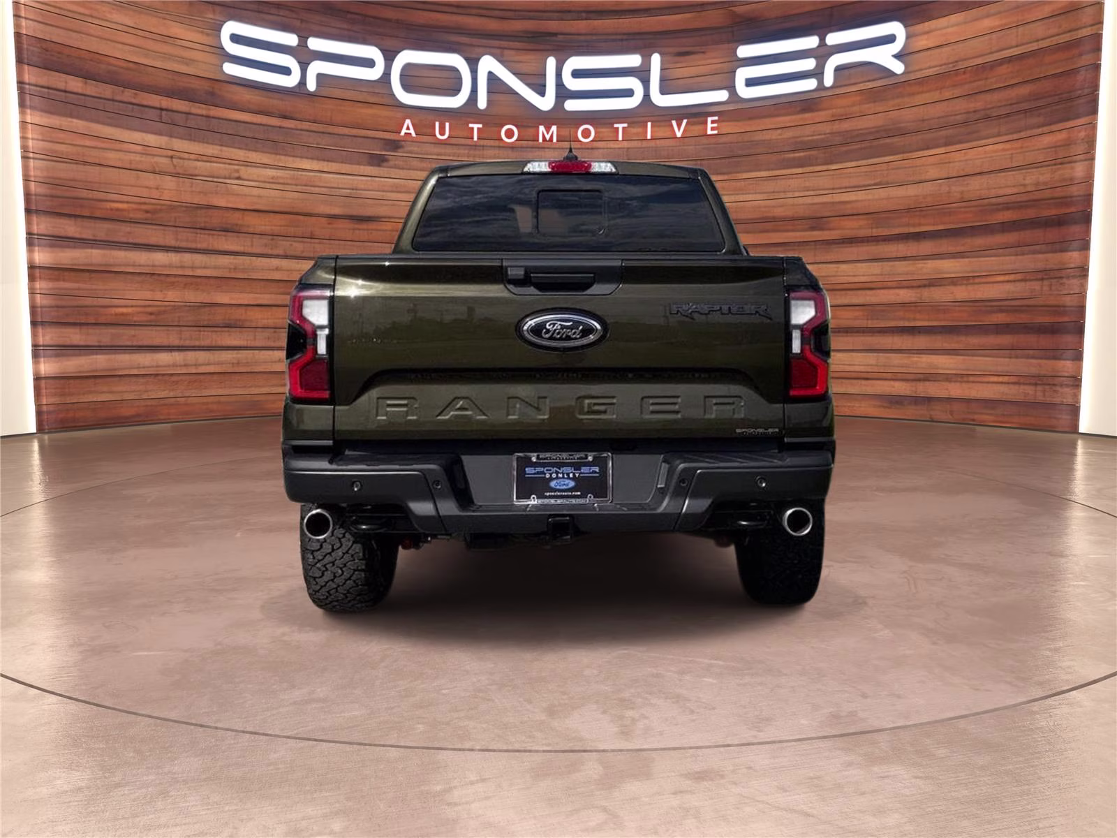2026 Shelter Green Ford Ranger Raptor 4X4 Truck