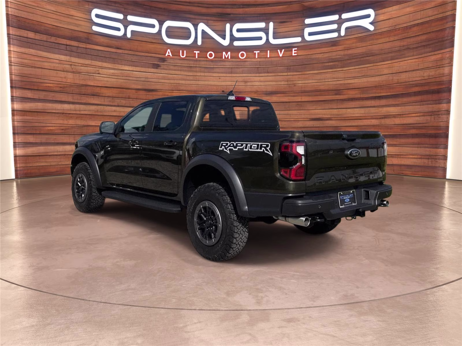 2026 Shelter Green Ford Ranger Raptor 4X4 Truck