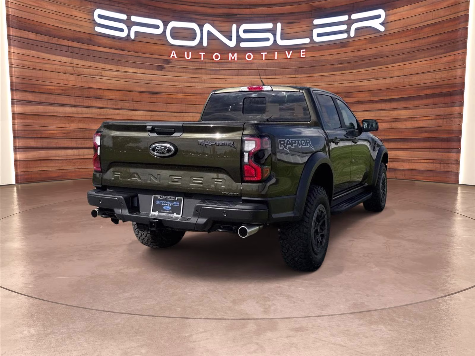 2026 Shelter Green Ford Ranger Raptor 4X4 Truck