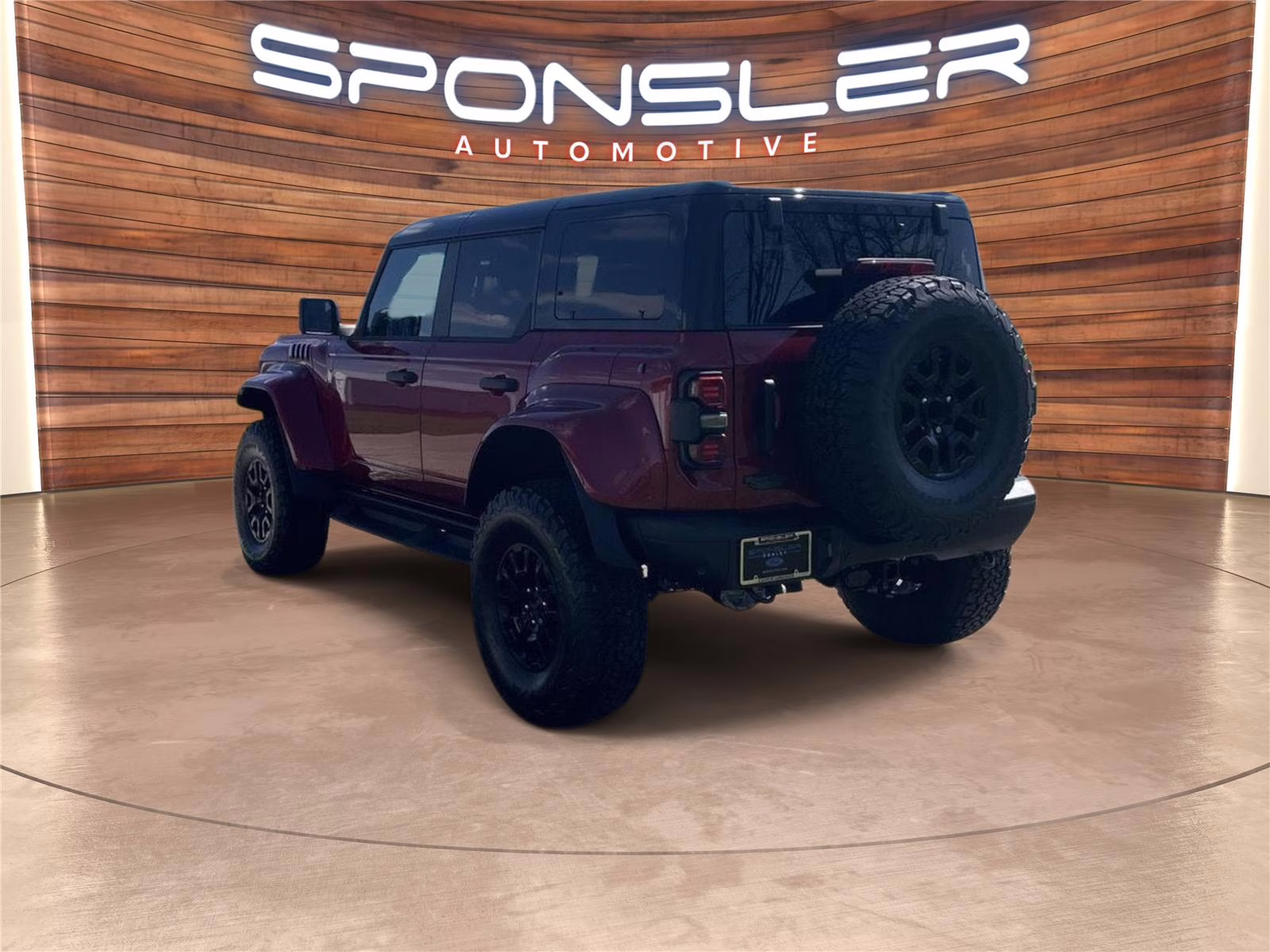 2026 Ruby Red Metallic Tinted Clearcoat Ford Bronco Raptor 4X4 SUV