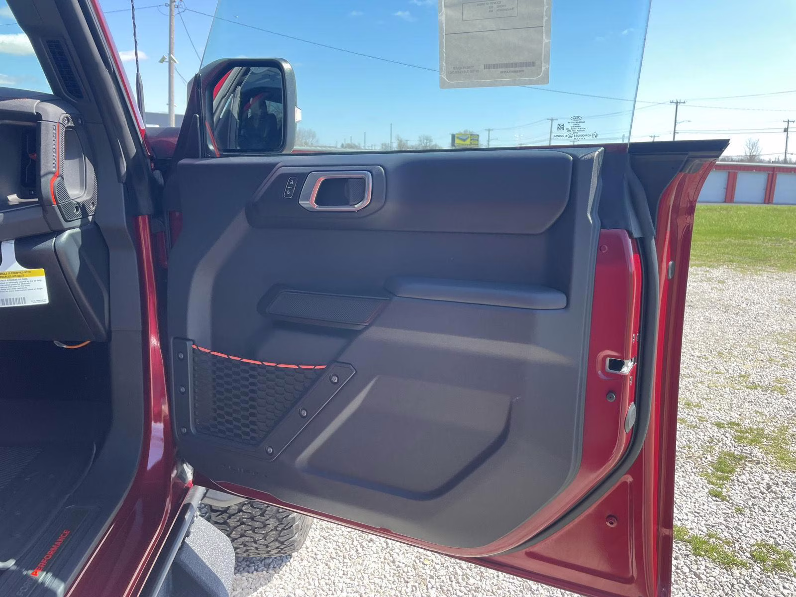 2026 Ruby Red Metallic Tinted Clearcoat Ford Bronco Raptor 4X4 SUV