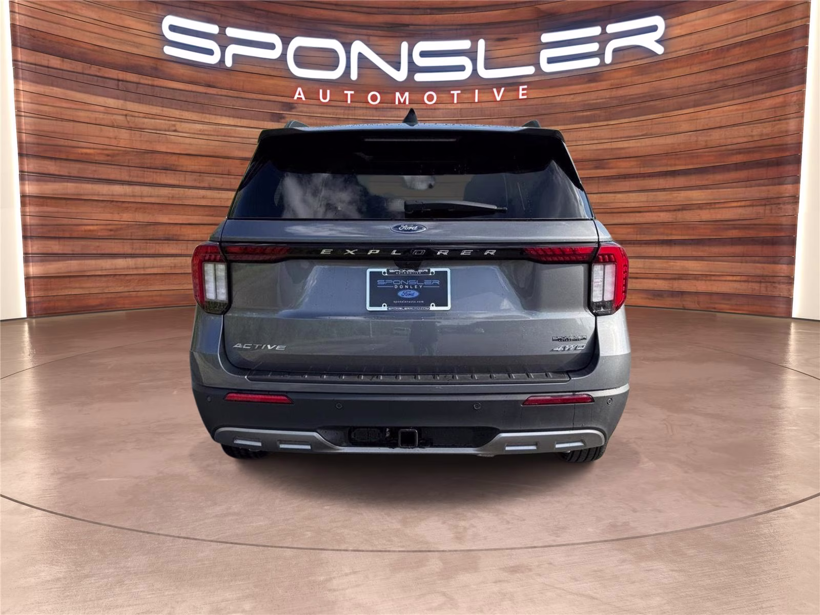 2026 Carbonized Gray Metallic Ford Explorer Active w/200A Pkg 4X4 SUV