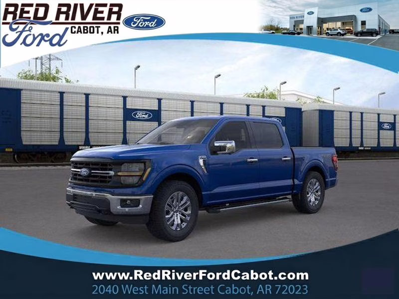 2026 Argon Blue Metallic Ford F-150 XLT 4X4 Truck