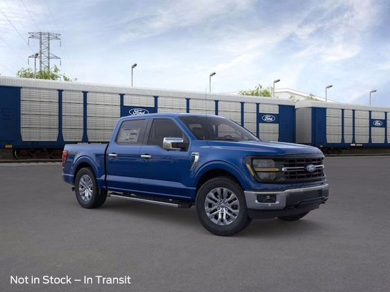 2026 Argon Blue Metallic Ford F-150 XLT 4X4 Truck