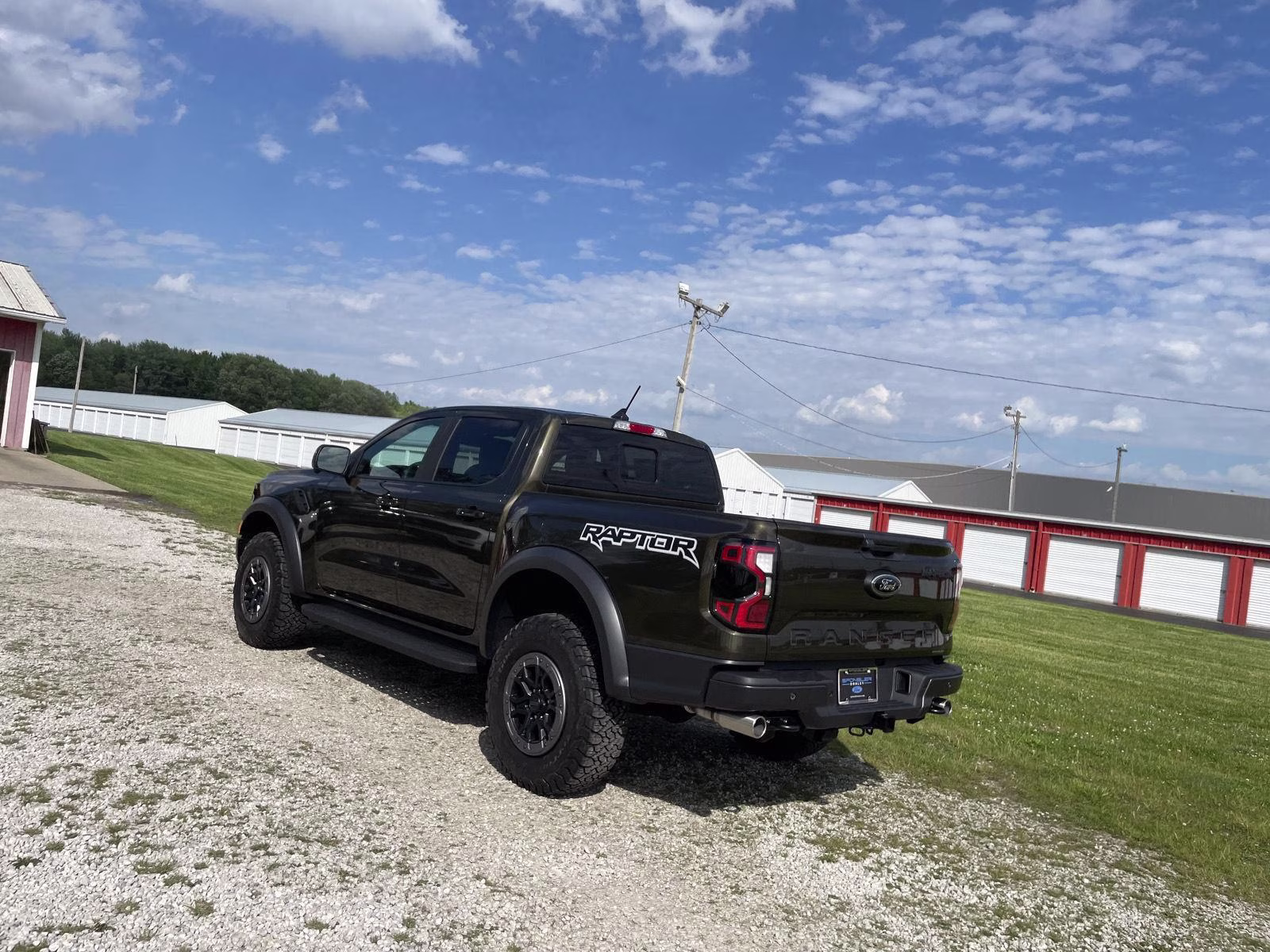 2026 Shelter Green Ford Ranger Raptor 4X4 Truck