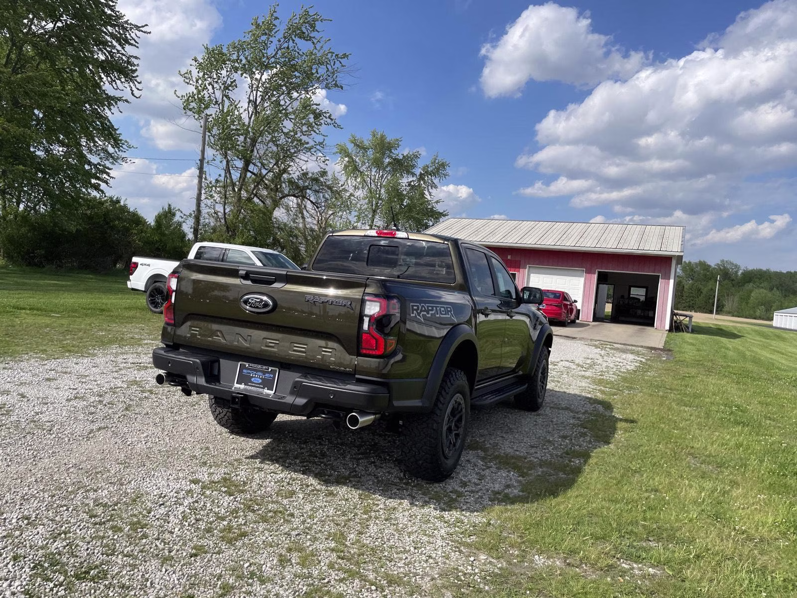 2026 Shelter Green Ford Ranger Raptor 4X4 Truck