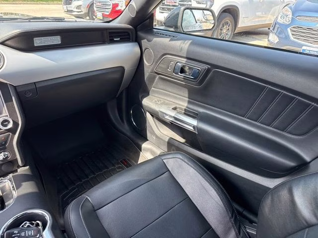 2017 Shadow Black Ford Mustang EcoBoost Premium RWD Convertible