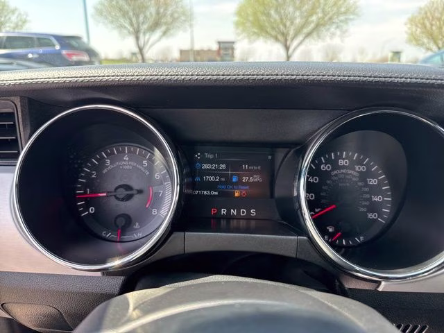 2017 Shadow Black Ford Mustang EcoBoost Premium RWD Convertible