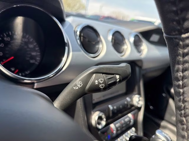 2017 Shadow Black Ford Mustang EcoBoost Premium RWD Convertible