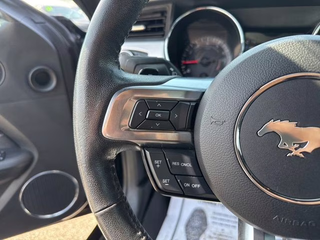 2017 Shadow Black Ford Mustang EcoBoost Premium RWD Convertible