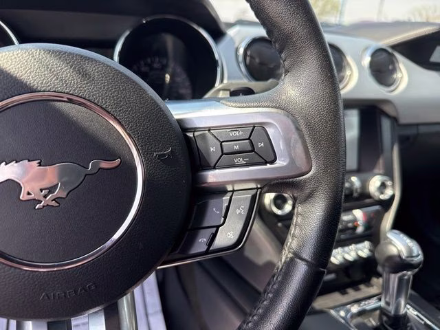 2017 Shadow Black Ford Mustang EcoBoost Premium RWD Convertible