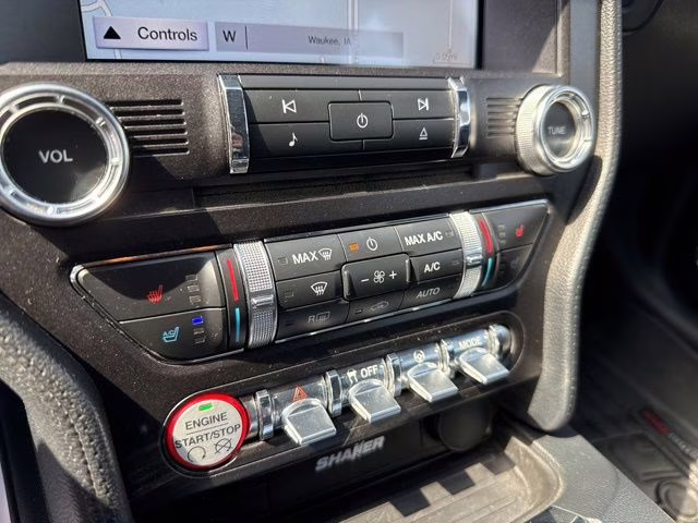 2017 Shadow Black Ford Mustang EcoBoost Premium RWD Convertible